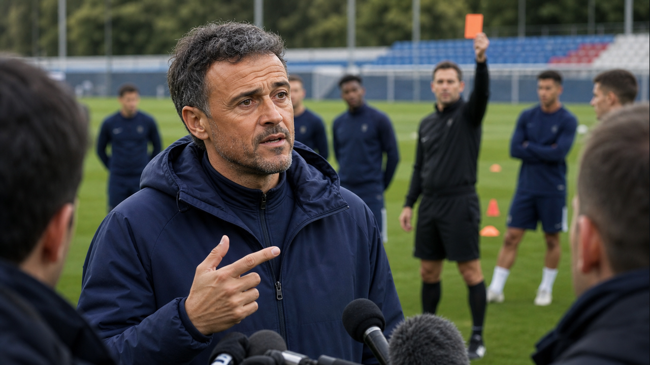 Psg Coach Enrique Open to Soccer Using Rugbys Sin Bin for Fouls