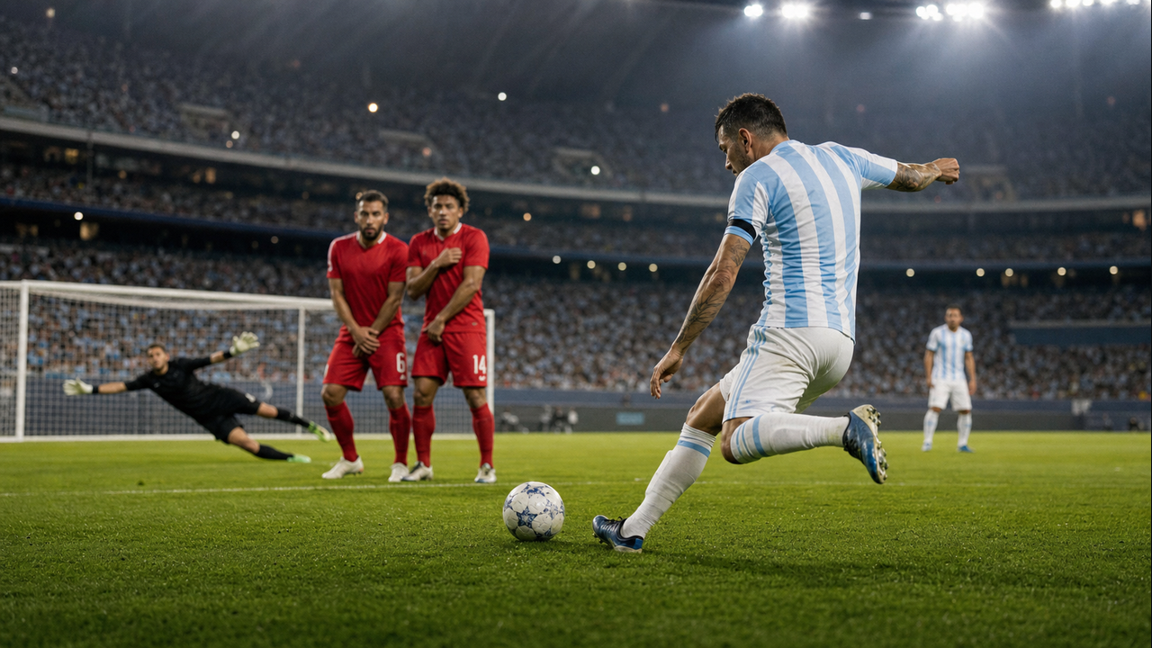 Messi becomes first player to score in seven consecutive World Cup