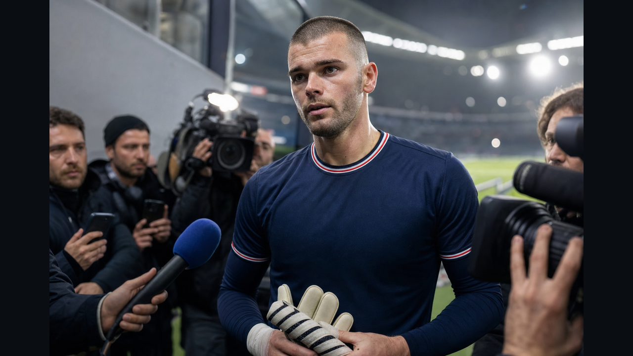 PSG goalkeeper Chevalier denies far-right