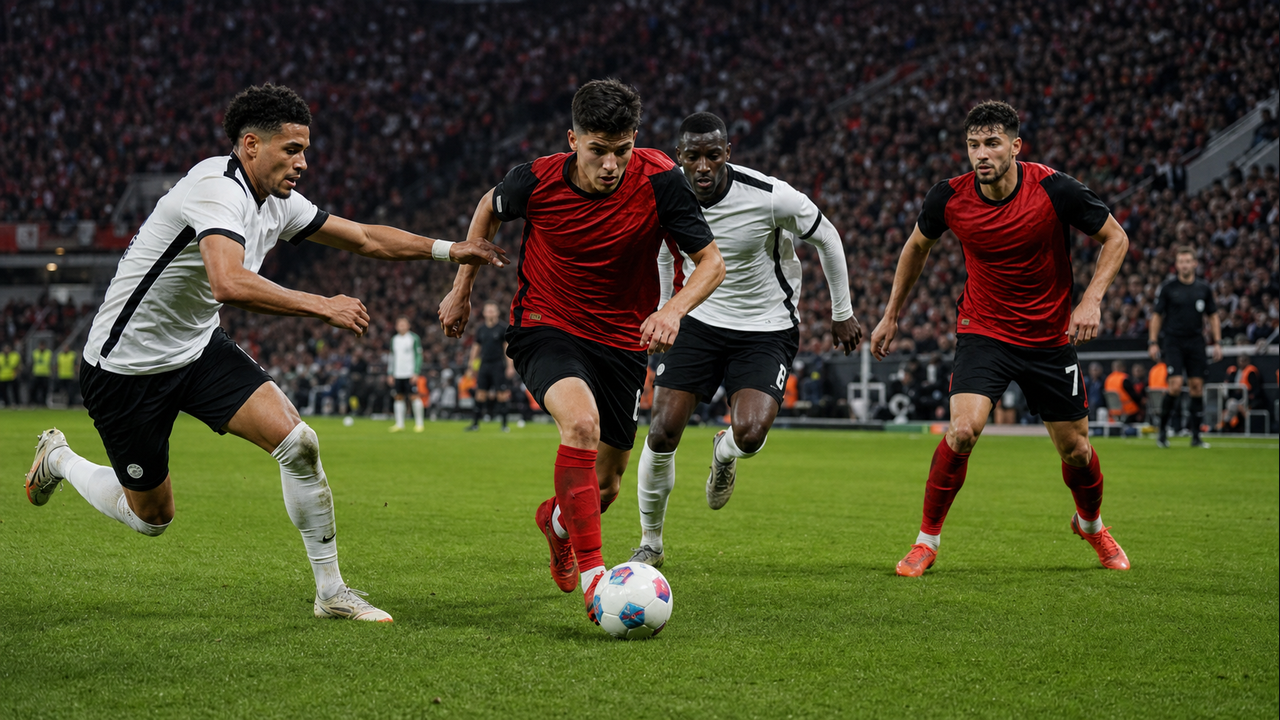 Leverkusen fights past in-form Frankfurt to earn first Bundesliga