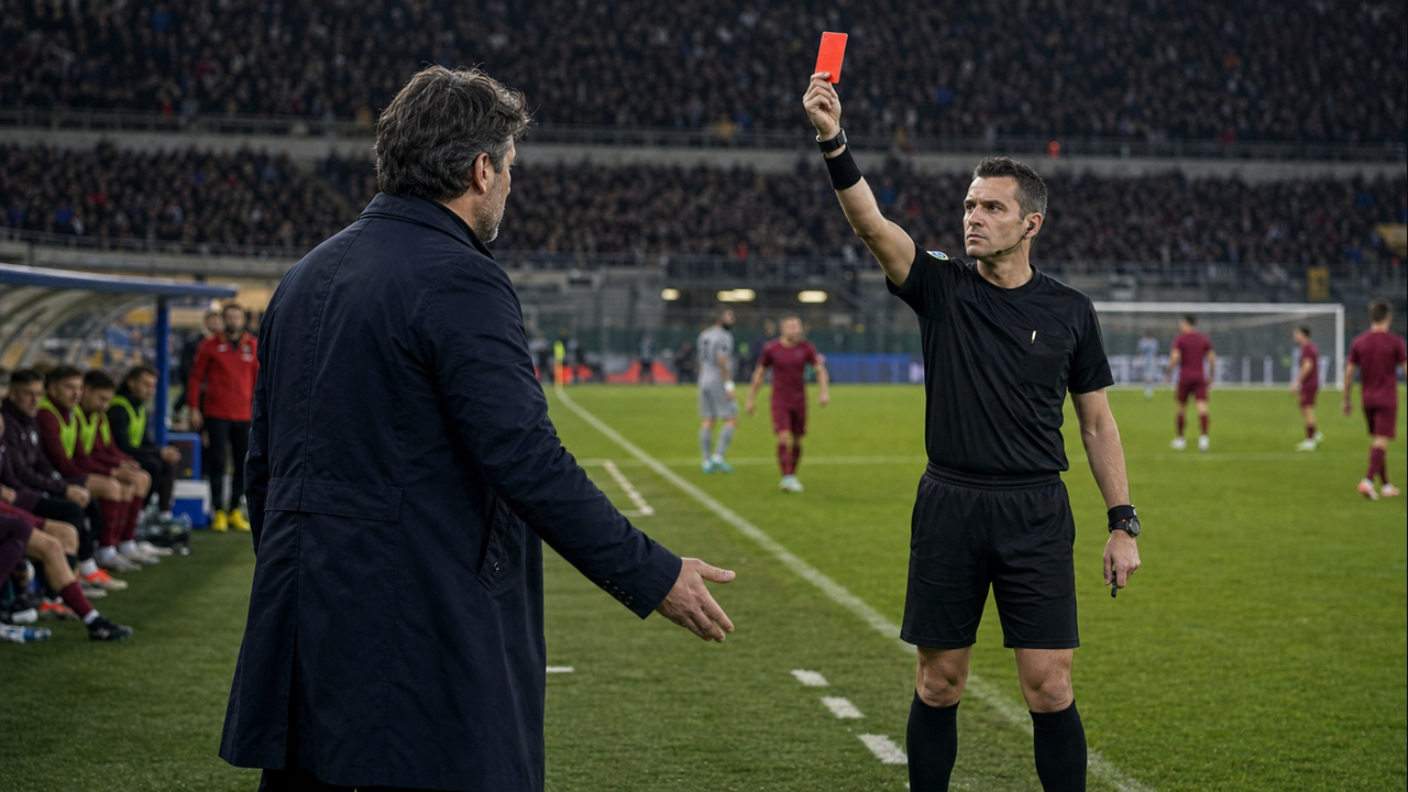 Gasperini Sent Off Before Roma Scores Twice in Win at Cremonese