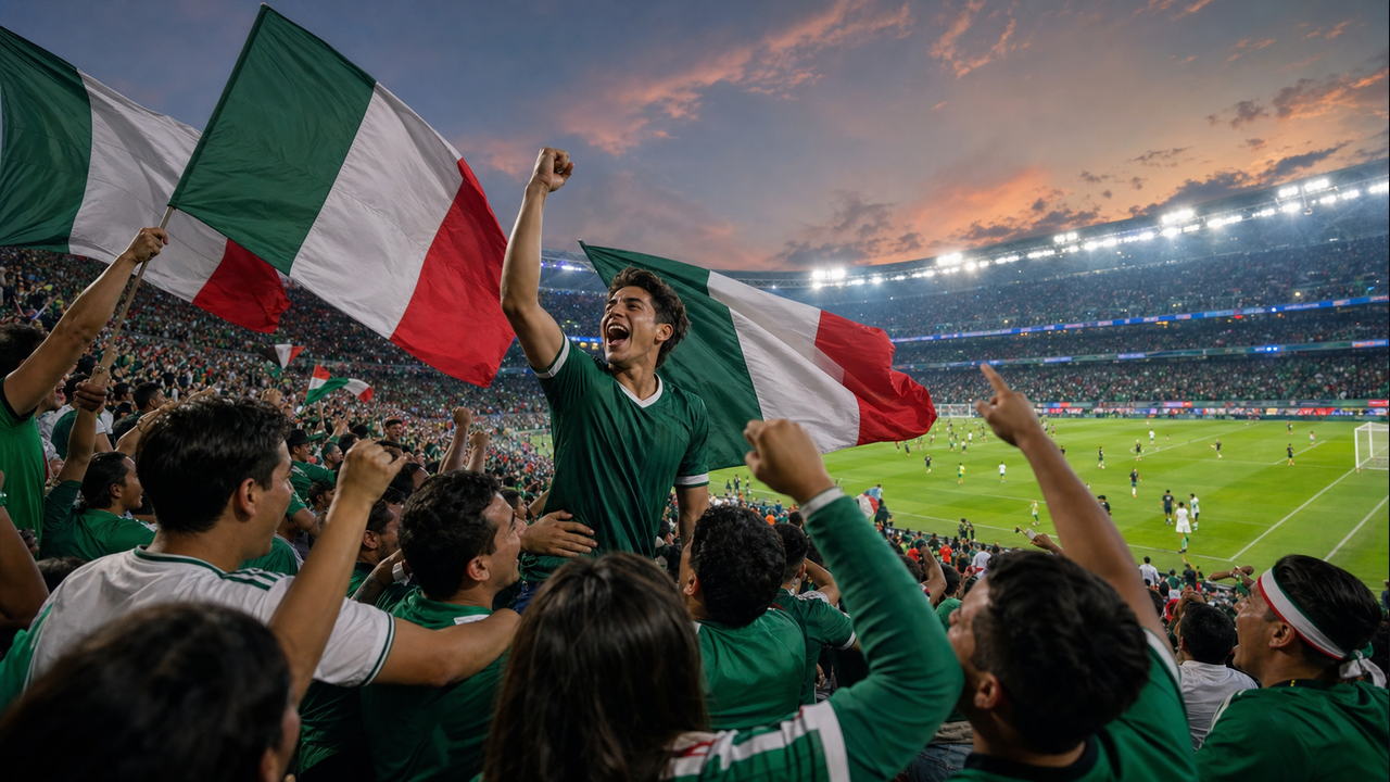 Mexico Fans Dream of More Wins in the World Cup Singing
