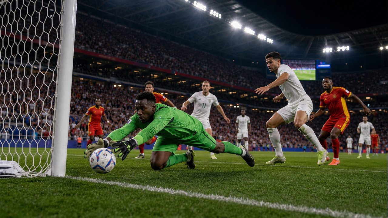 Congo goalkeeper Mpasi nearly leads his team to a shocking upset of England at the World