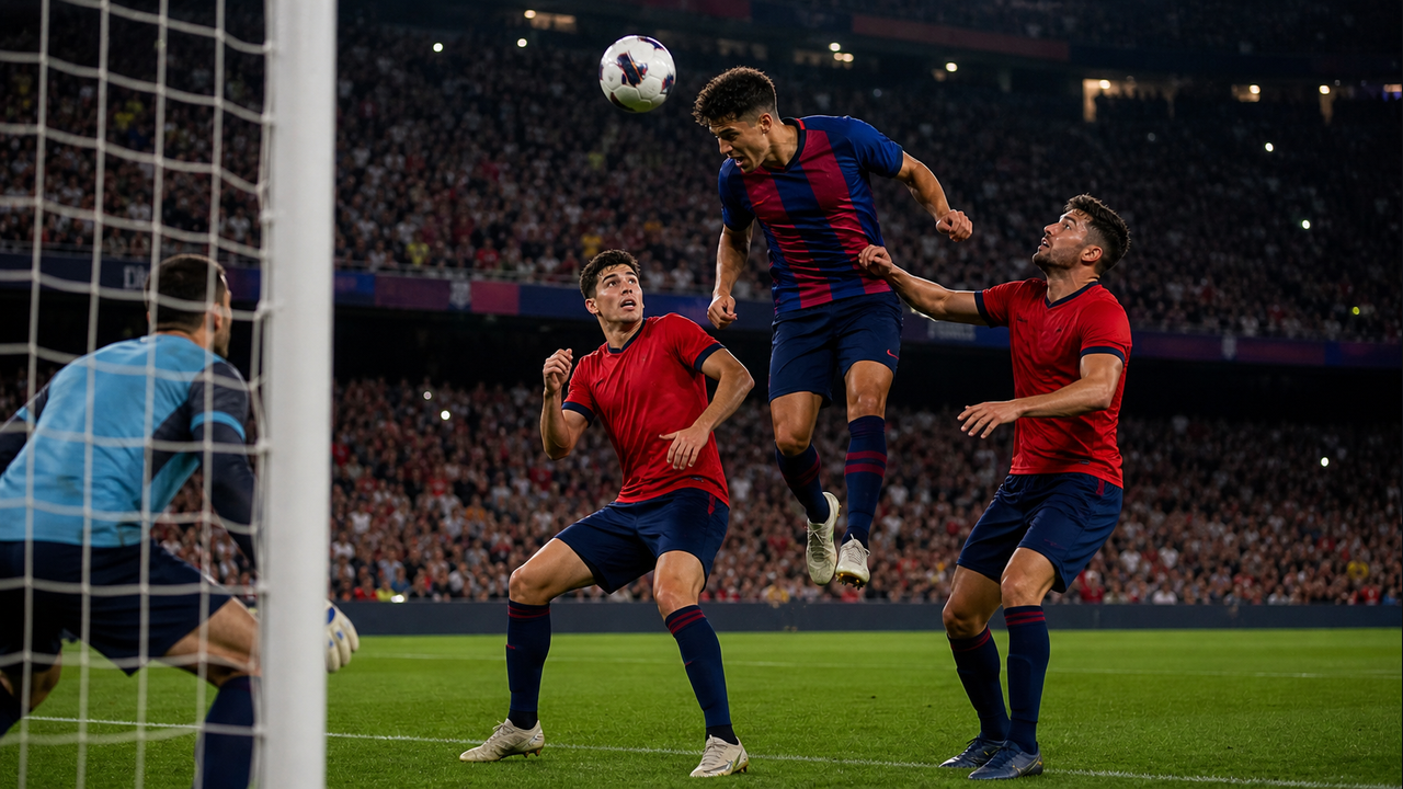 Robert Lewandowski Helps Barcelona Beat Osasuna 2-1, Near La Liga Title