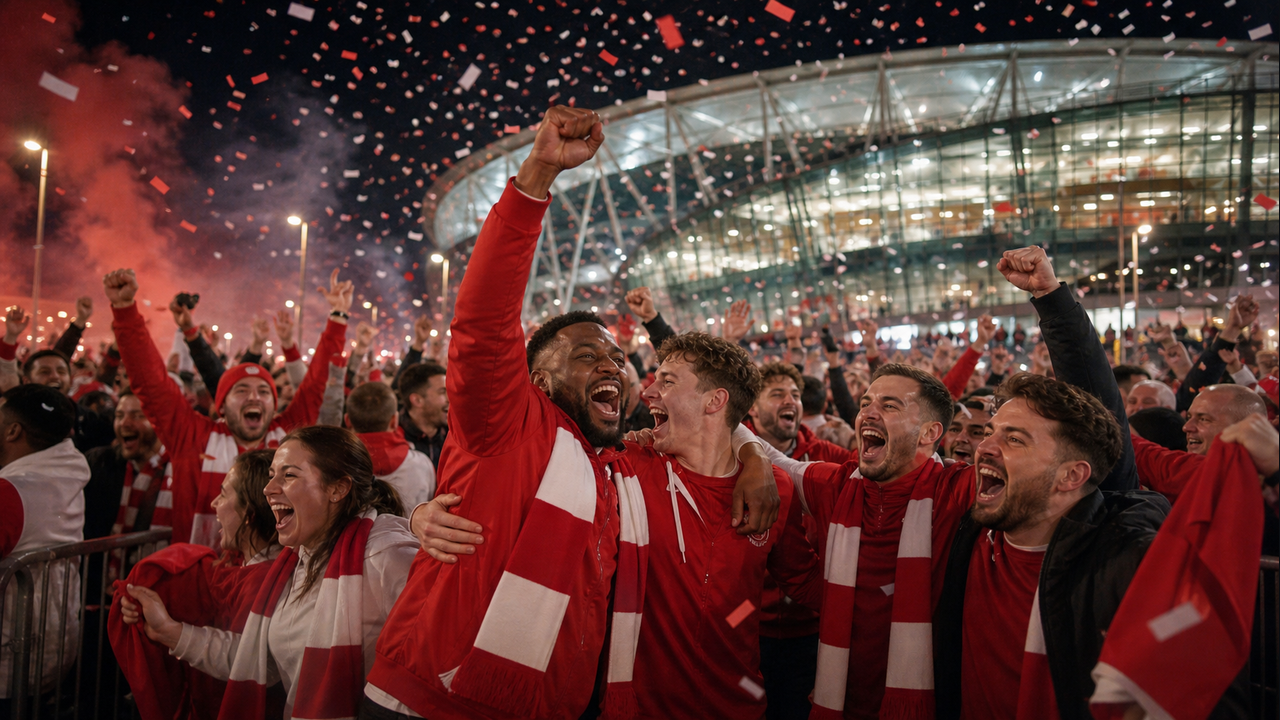 Arsenal Fans Feel Joy in Europe’s Wild Season of Historic Title Winners