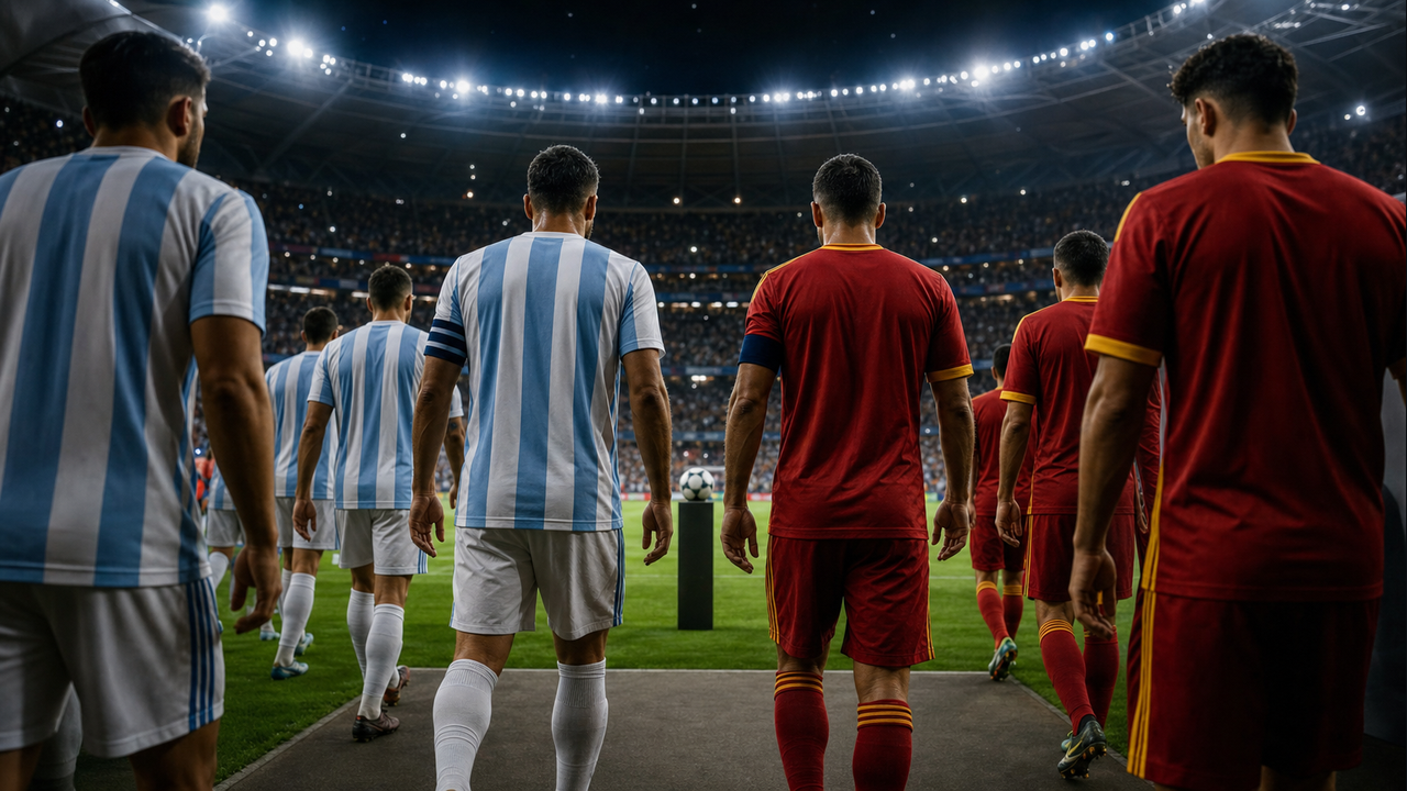 Messi and Argentina Face Unbeaten Spain in World Cup Final