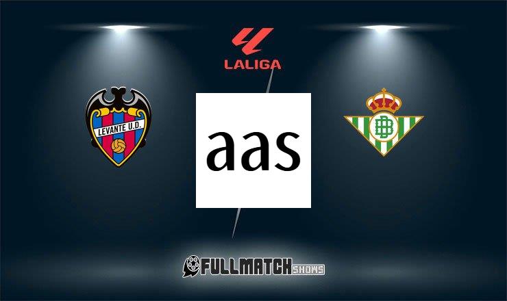 Real Betis vs Levante 23 May 2026