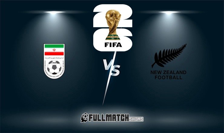 Iran vs New Zealand 15 June 2026