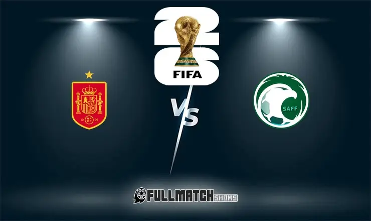 Spain vs Saudi Arabia 21 June 2026
