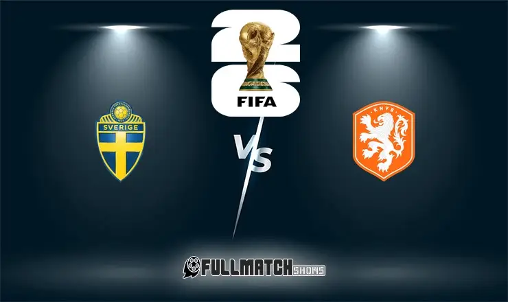 Netherlands vs Sweden 20 June 2026