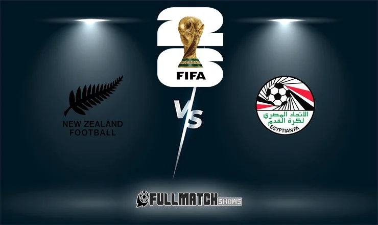 New Zealand vs Egypt 21 June 2026