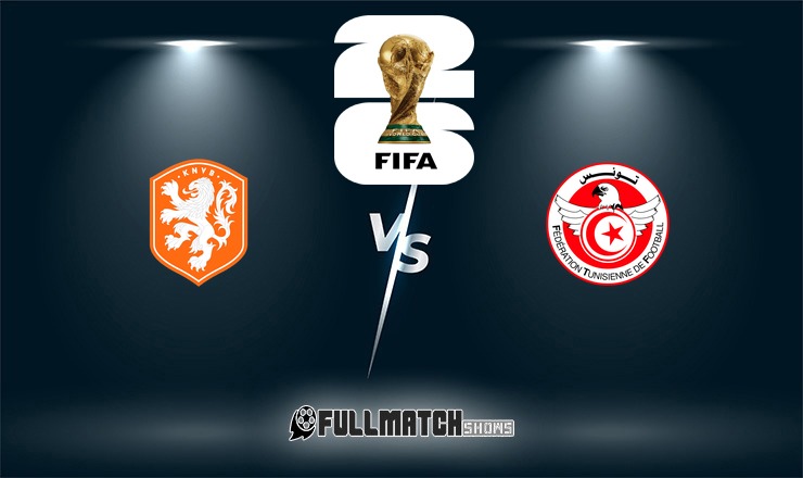 Tunisia vs Netherlands 25 June 2026